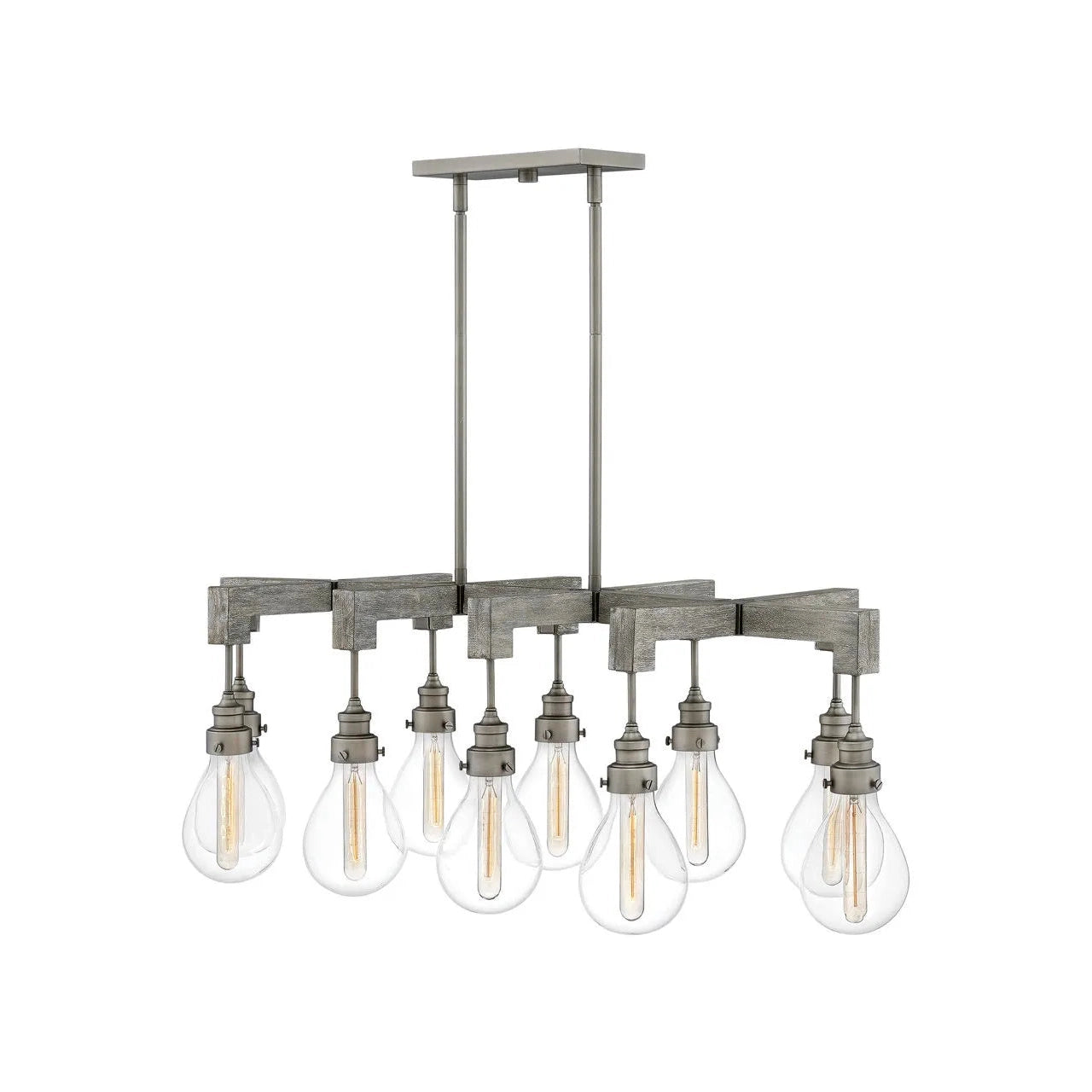 Hinkley Lighting, Chandelier Denton - Large Ten Light Linear