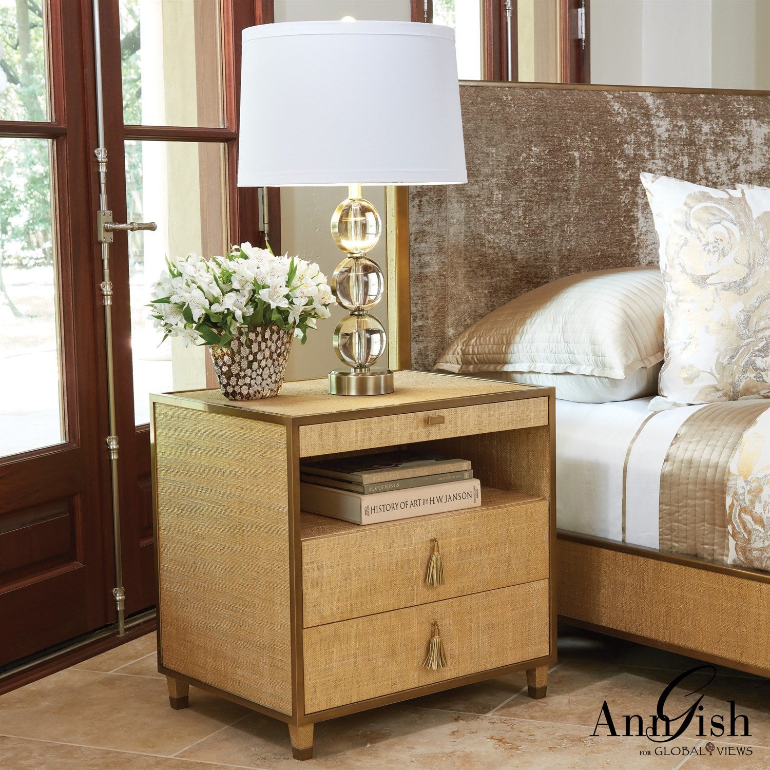 Global Views, D'Oro Bedside Chest