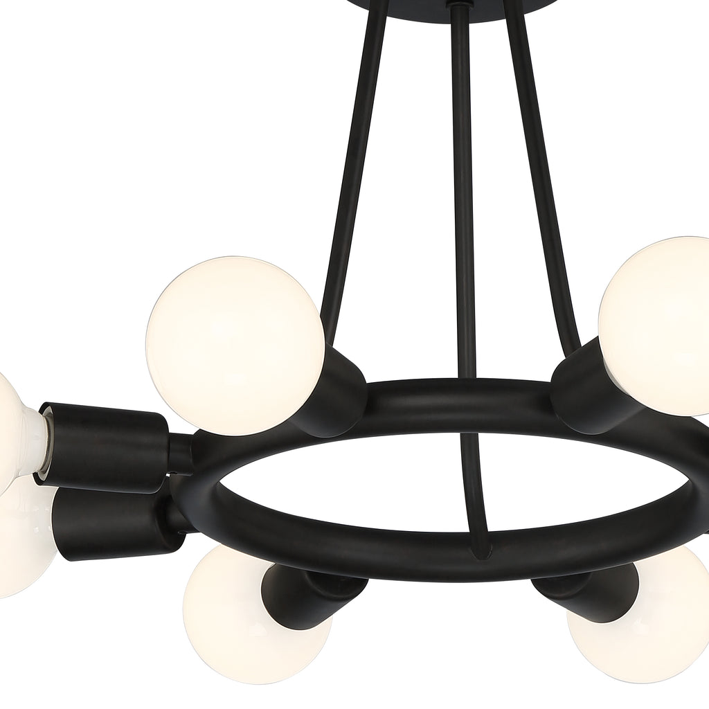 Crystorama Lighting Company, Dakota 8 Light Ceiling Mount