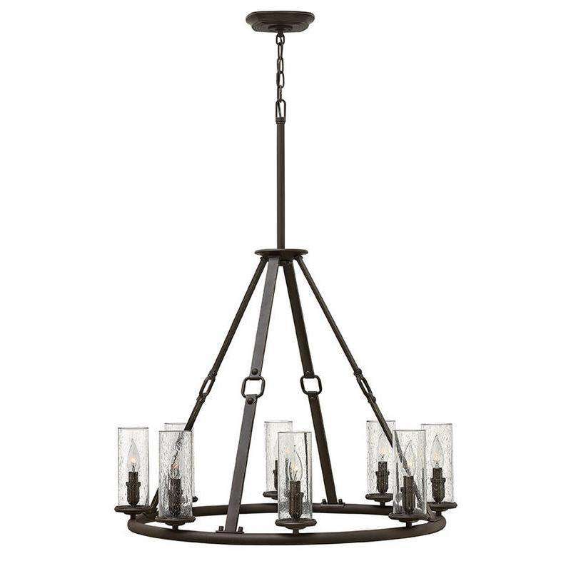 Hinkley Lighting, Dakota Chandelier Oil Rubbed Bronze