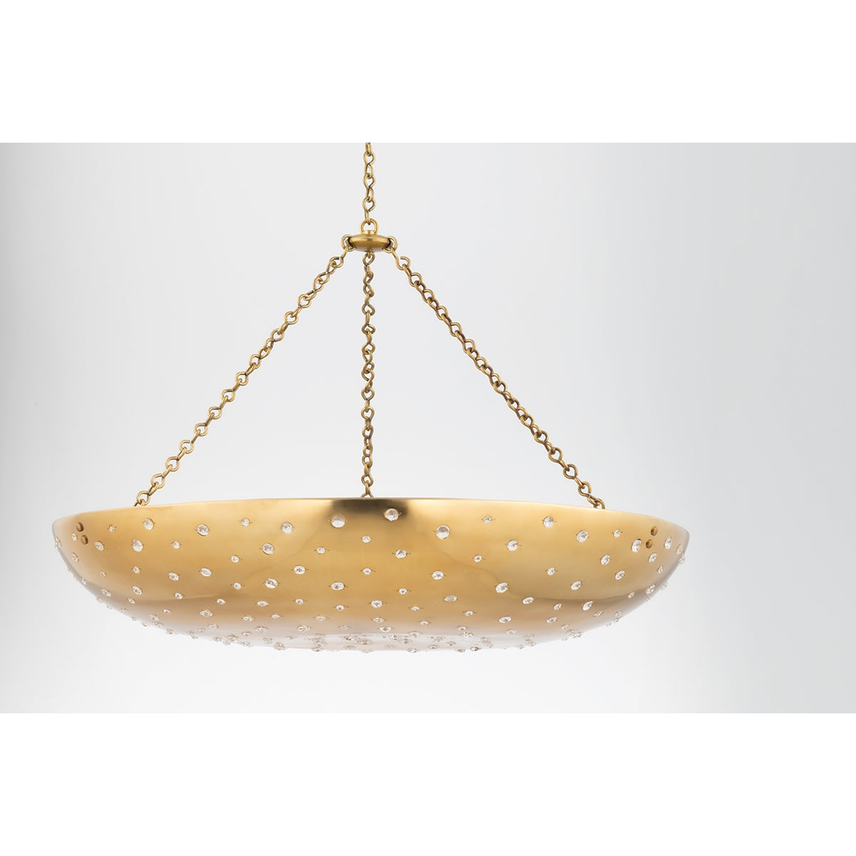 Hudson Valley, Dalton 9 Light Large Pendant Aged Brass