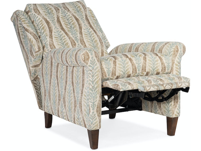 Hooker Furniture Custom, Danae Recliner Solid Back