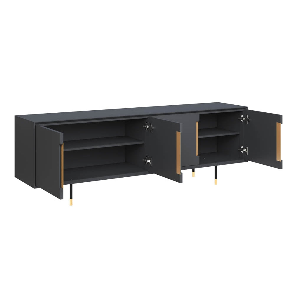 Sunpan, Danbury Media Console And Cabinet