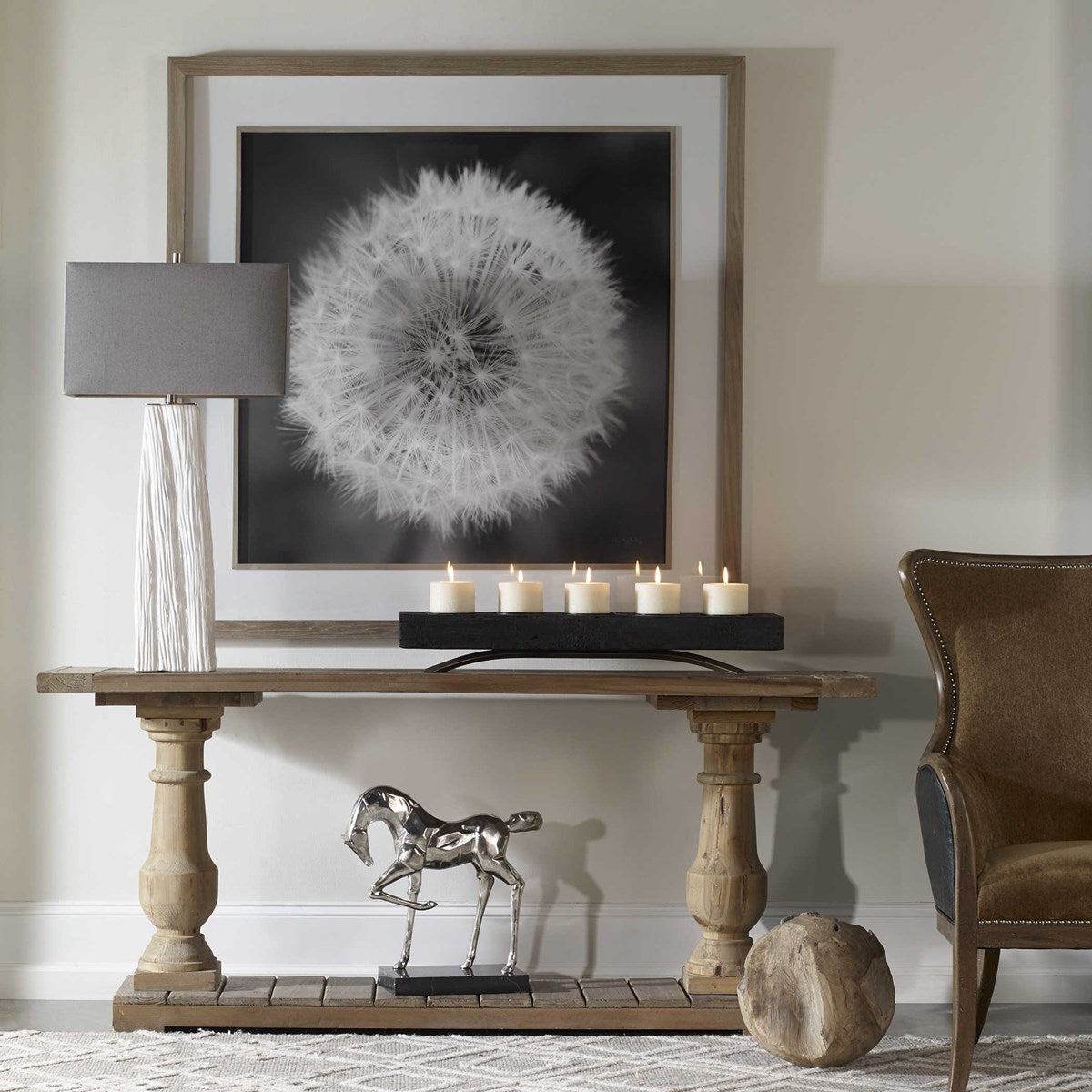 Uttermost, Dandelion Seedhead Framed Print