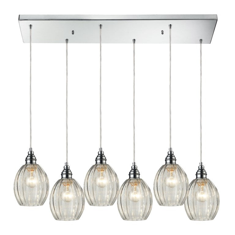 Elk Home, Danica 30'' Wide 6 - Light Pendant III