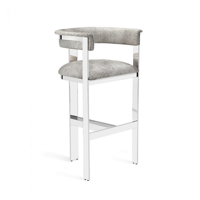 Interlude, Darcy Hide Bar Stool