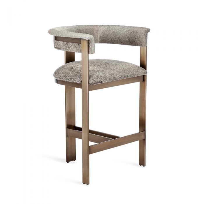 Interlude, Darcy Hide Counter Stool