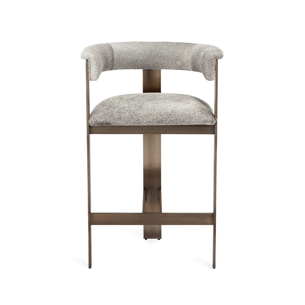 Interlude, Darcy Hide Counter Stool