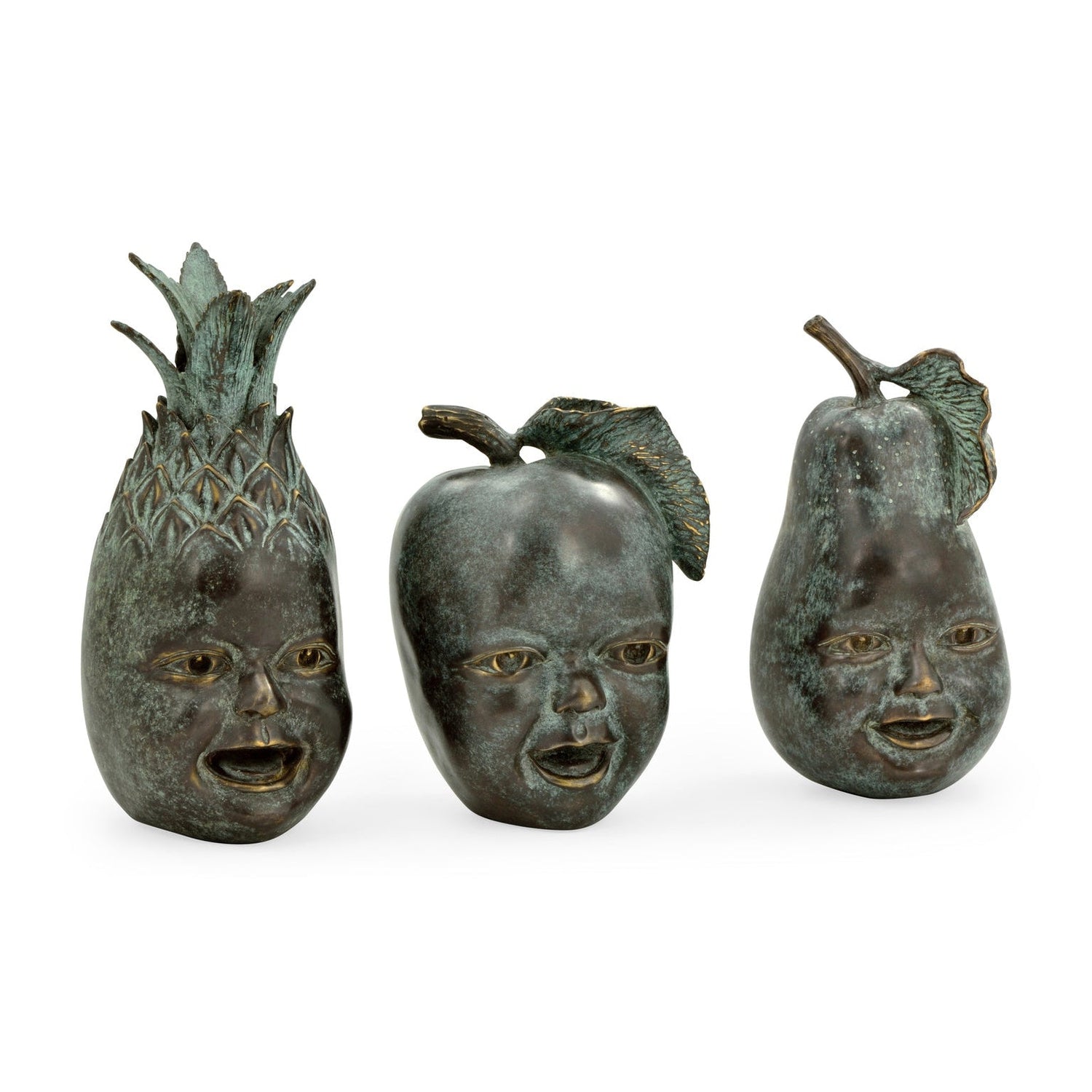 Jonathan Charles, Dark Bronze Fruit & Children'S Faces