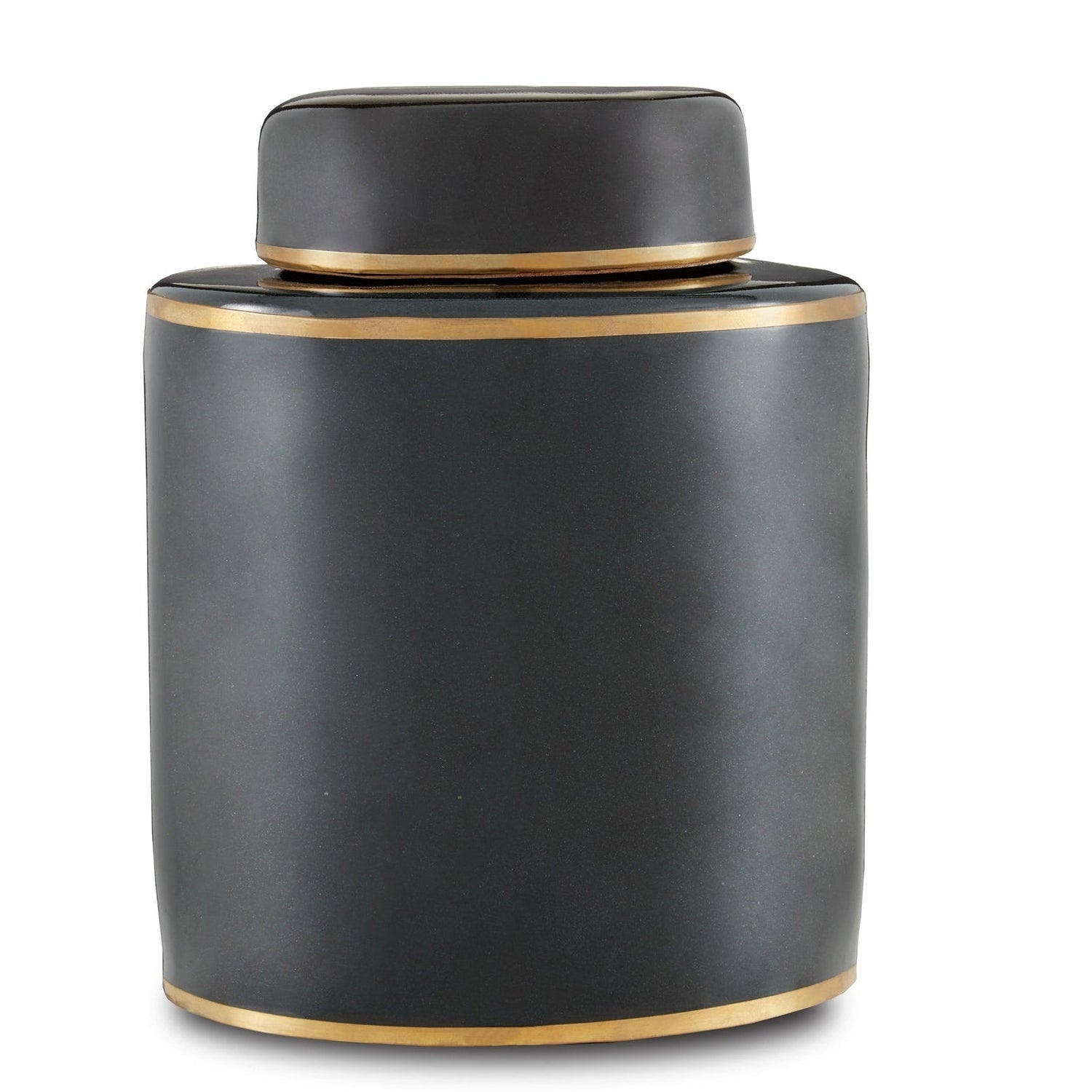 Currey, Dark Green Small Tea Canister