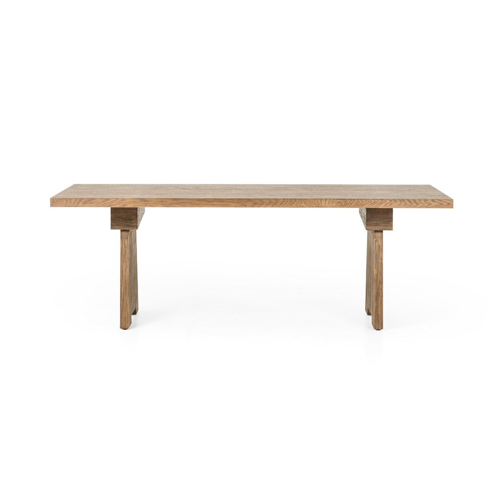 Four Hands, Darnell Dining Table 87"- Bleached Oak