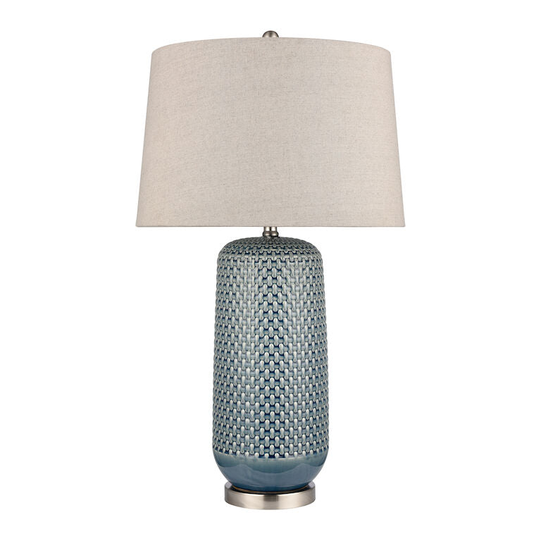 Elk Home, Dawlish Bay 31'' High 1 - Light Table Lamp - Blue