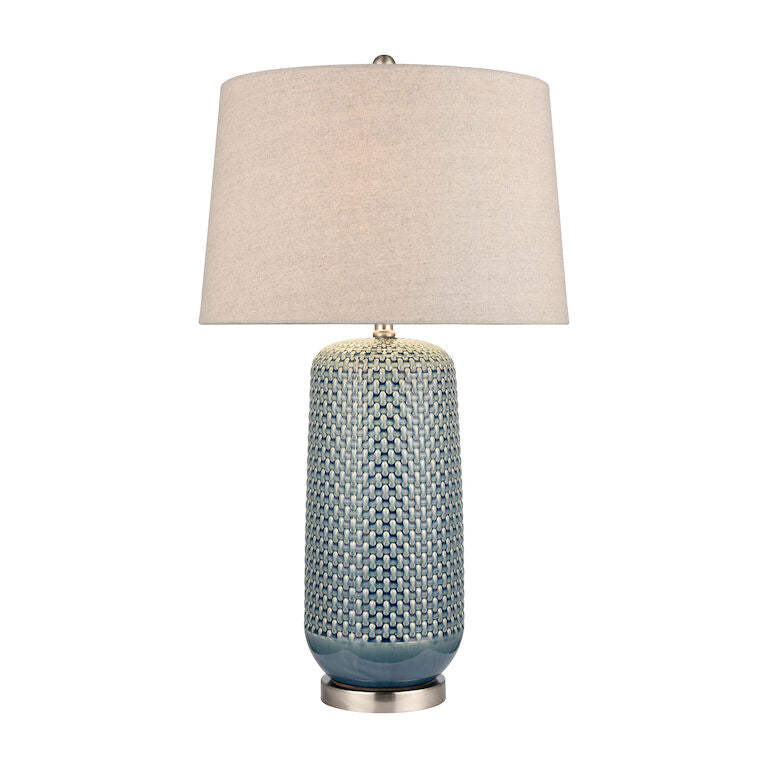 Elk Home, Dawlish Bay 31'' High 1 - Light Table Lamp - Blue