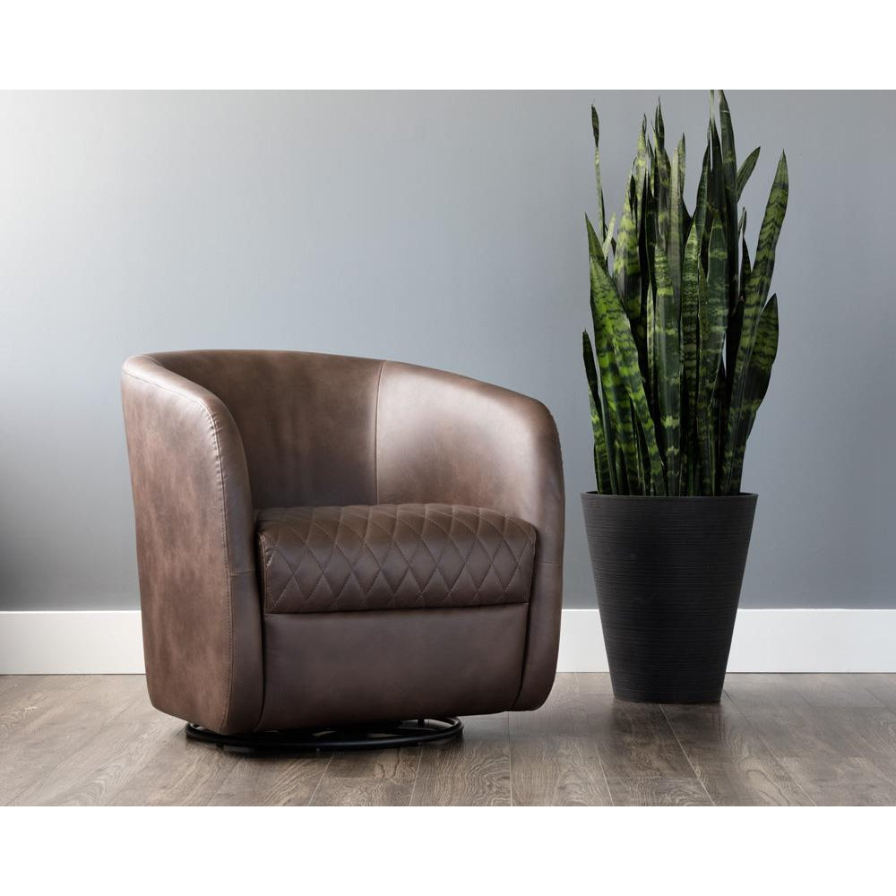 Sunpan, Dax Swivel Club Chair