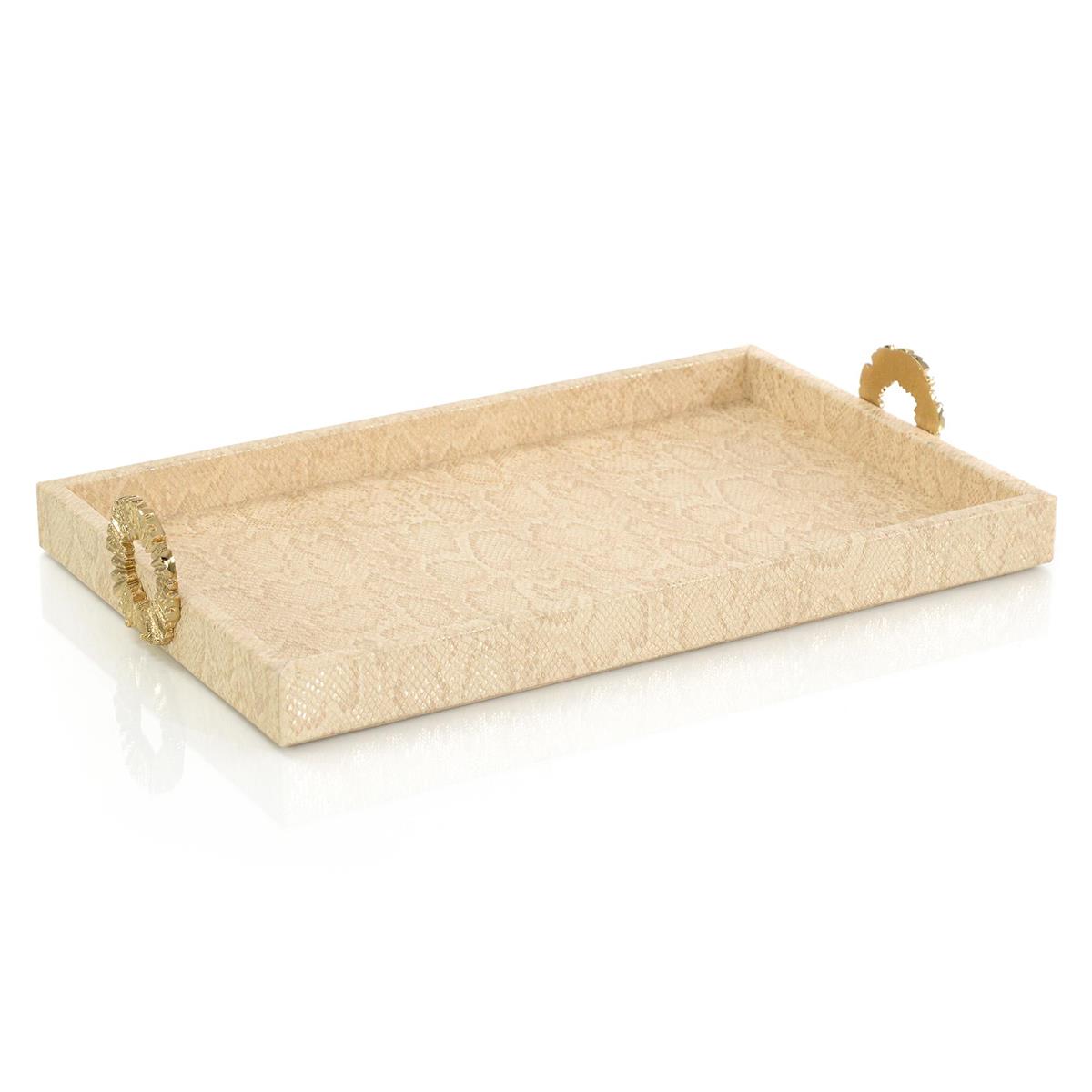 John Richard, Dazzle Vegan Snakeskin Tray