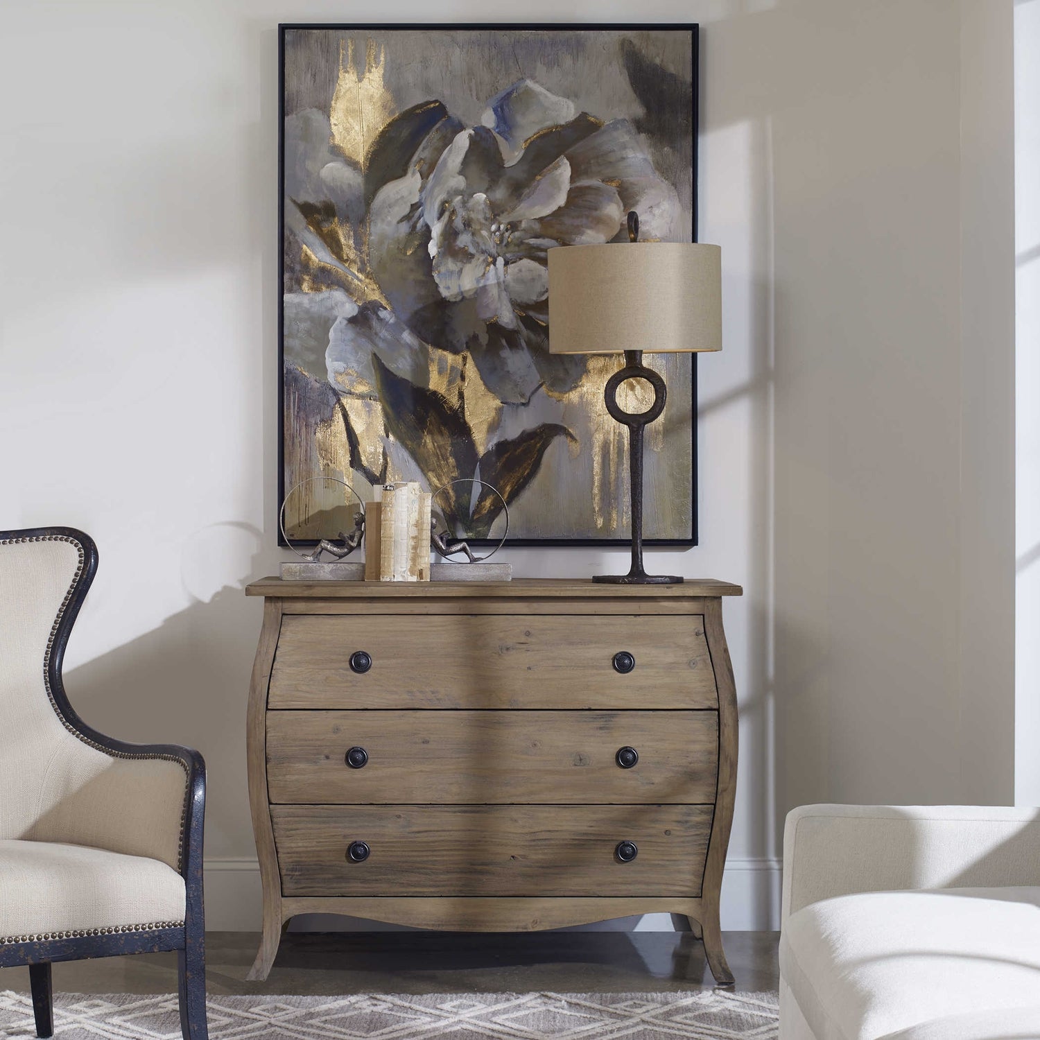 Uttermost, Dazzling Hand Painted Canvas