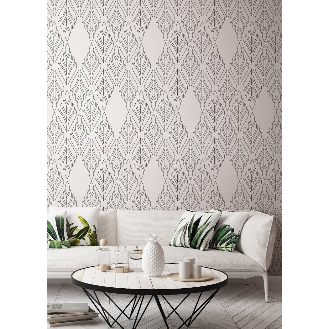 Mitchell Black, Deco Palm Wallpaper