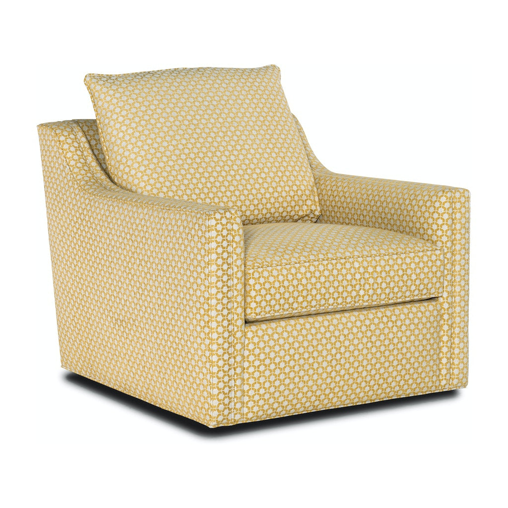 Hooker Furniture Custom, Dekker Swivel Chair