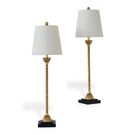 Port 68, Delfern Gold Buffet Lamp (Set of 2)