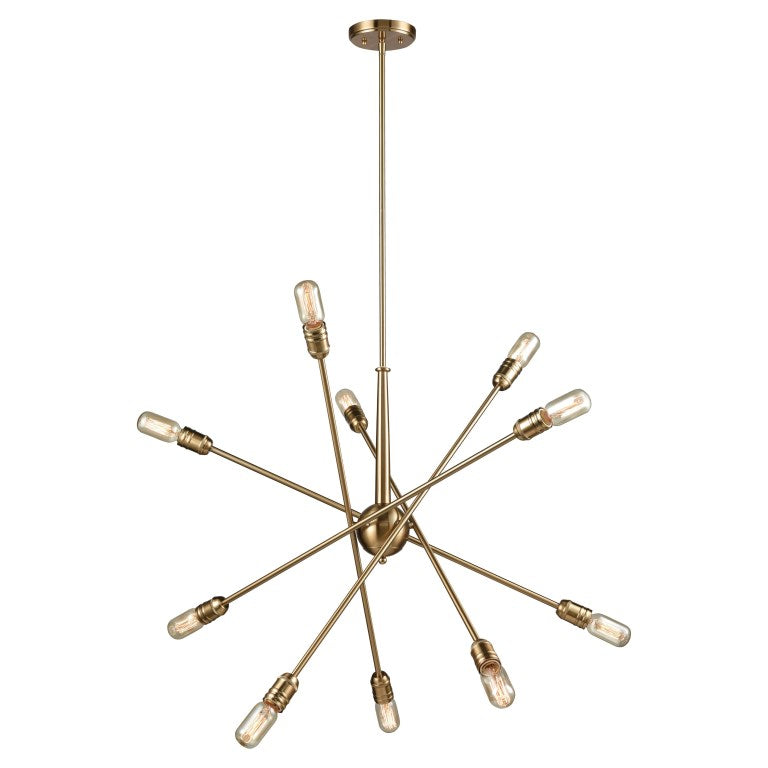 Elk Home, Delphine 33'' Wide 10 - Light Chandelier