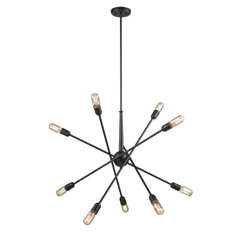 Elk Home, Delphine 33'' Wide 10 - Light Chandelier