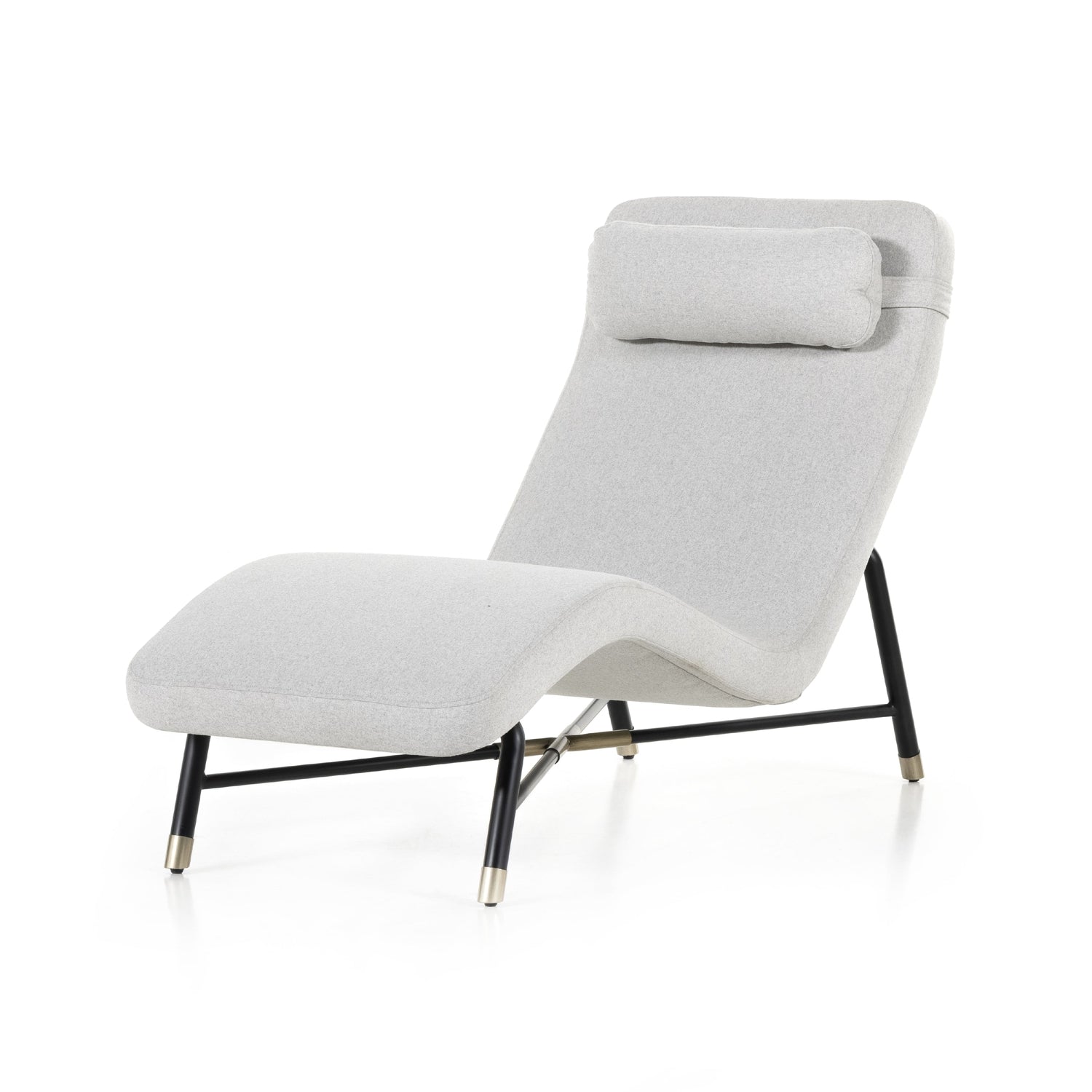 Four Hands, Demi Chaise Lounge - Elite Stone