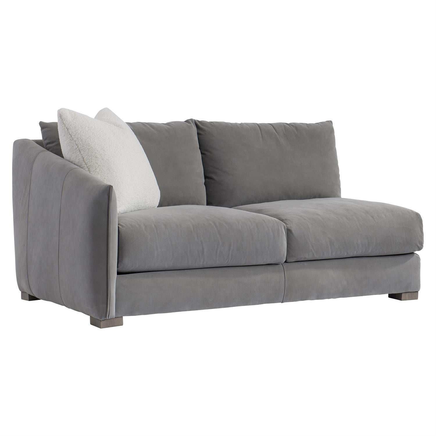 Bernhardt, Demi Leather Loveseat