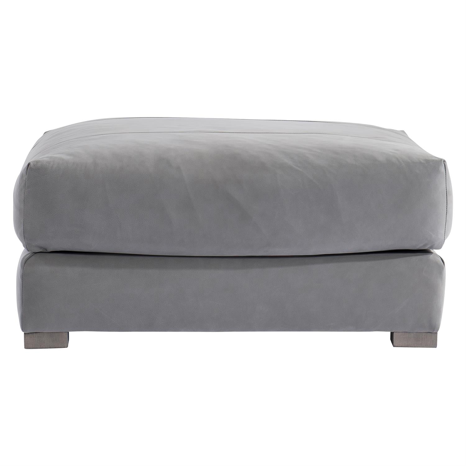 Bernhardt, Demi Leather Ottoman