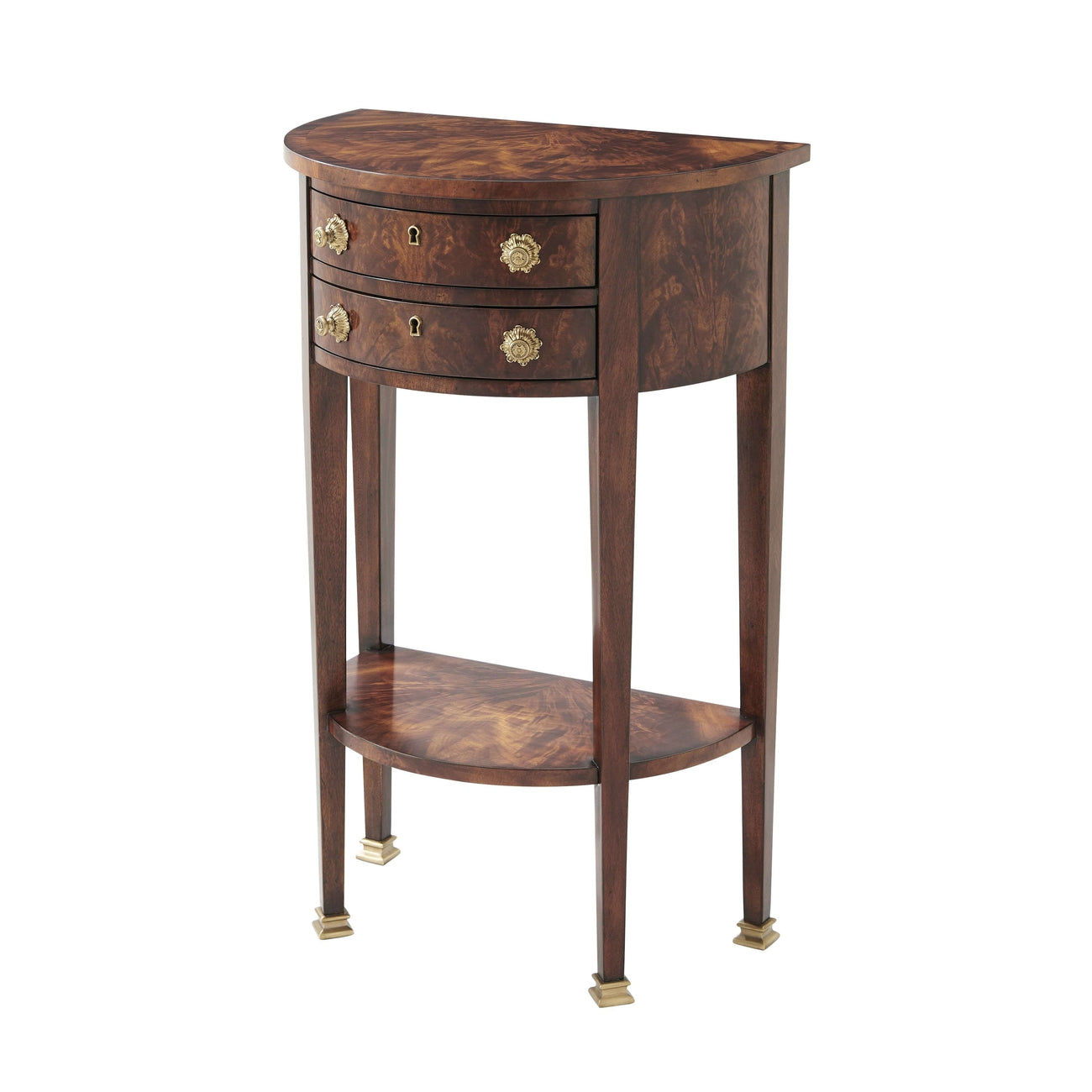 Theodore Alexander, Demi Lune Accent Console Table