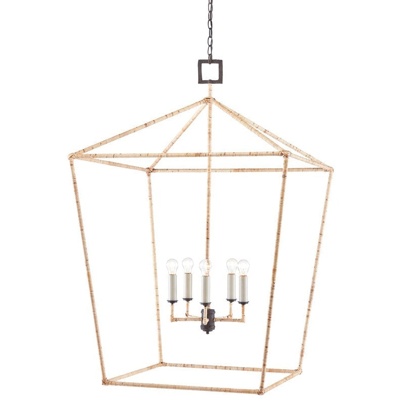 Currey, Denison Rattan Grande Lantern