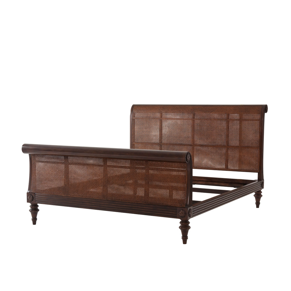 Theodore Alexander, Denison Sleigh California King Bed