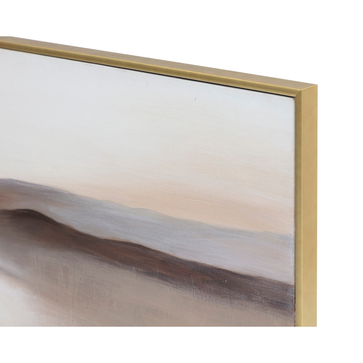 Sunpan, Desert Sands - 72" X 30" - Gold Floater Frame