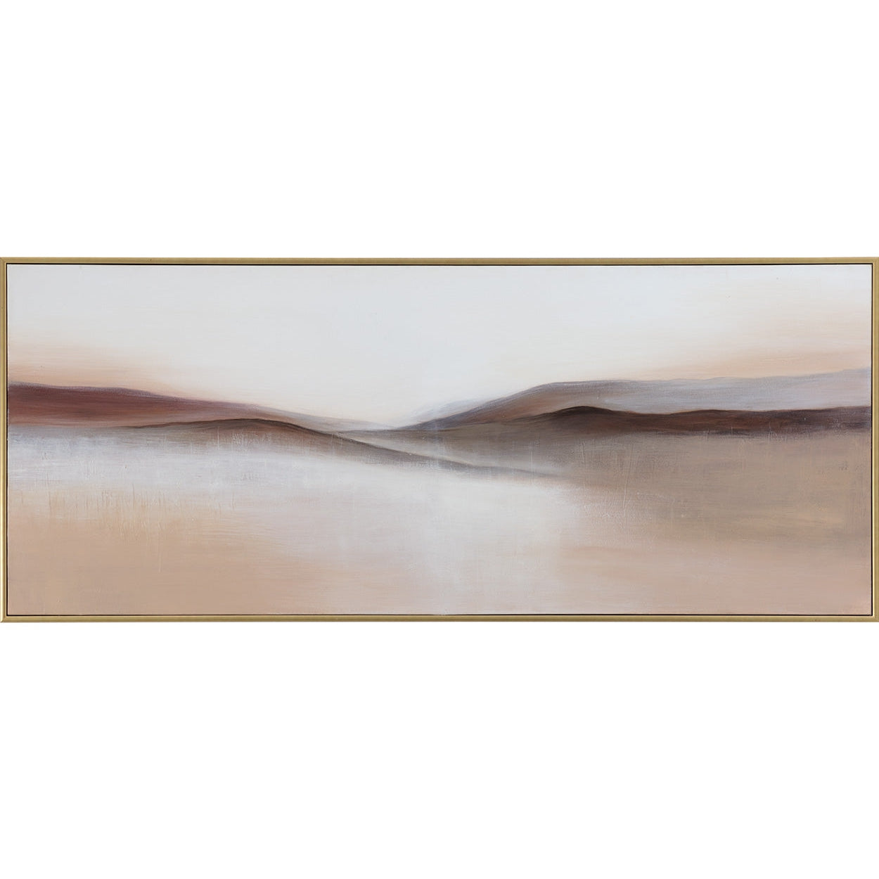 Sunpan, Desert Sands - 72" X 30" - Gold Floater Frame