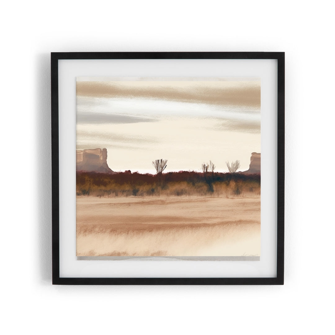 FASart, Desert Sunset Oasis - Limited Edition Print