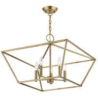 Livex Lighting, Devone Chandelier Antique Brass