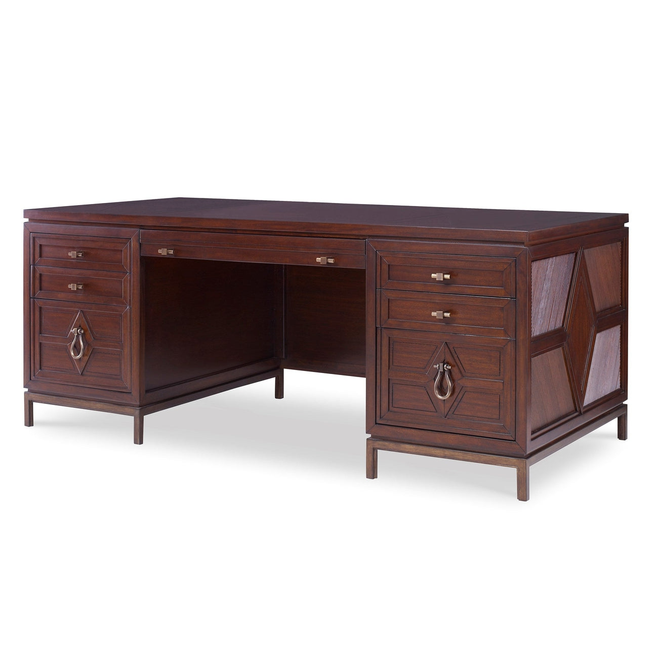 Ambella, Diamond Executive Desk - Dark