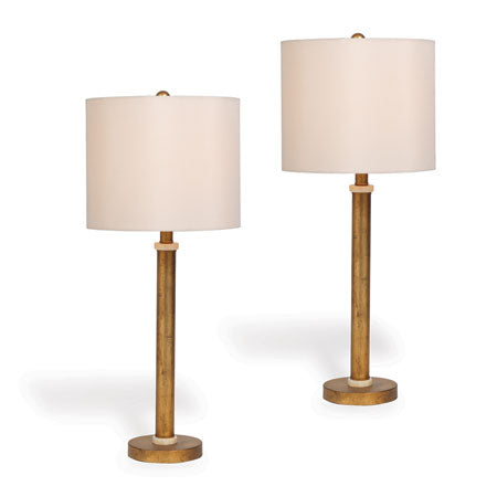 Port 68, Diana Gold Buffet Lamps (Set of 2)