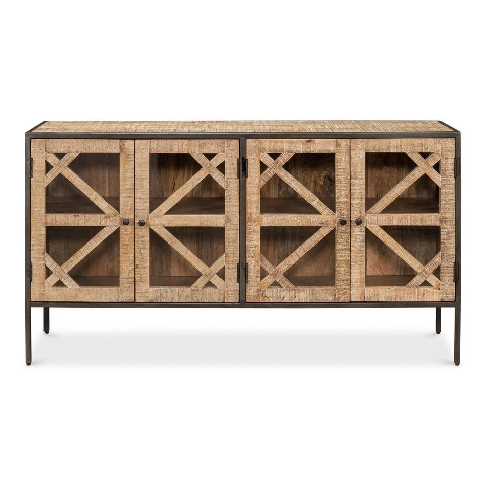 SARREID, Dillon 4 Door Sideboard