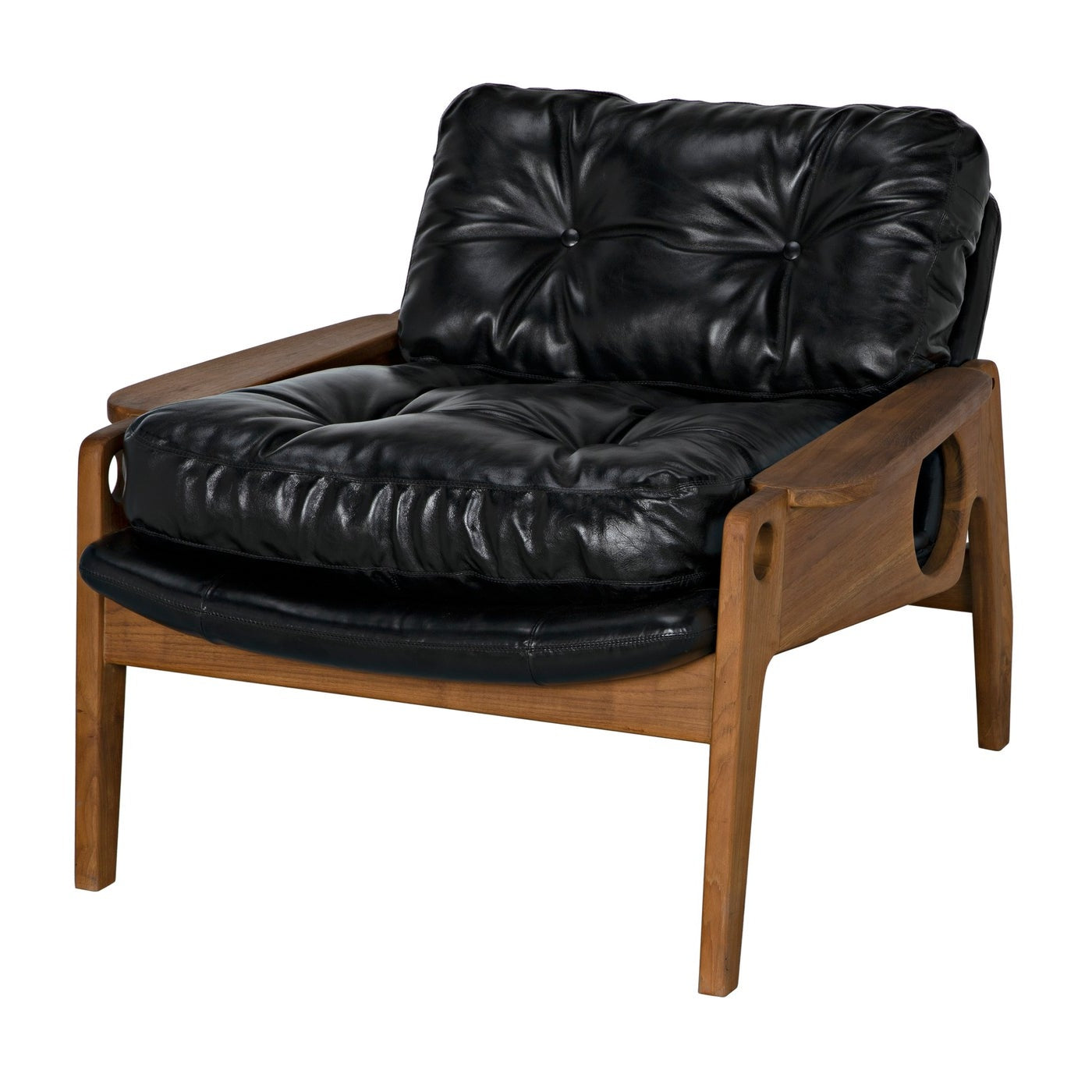 Noir, Dilon Chair with Leather