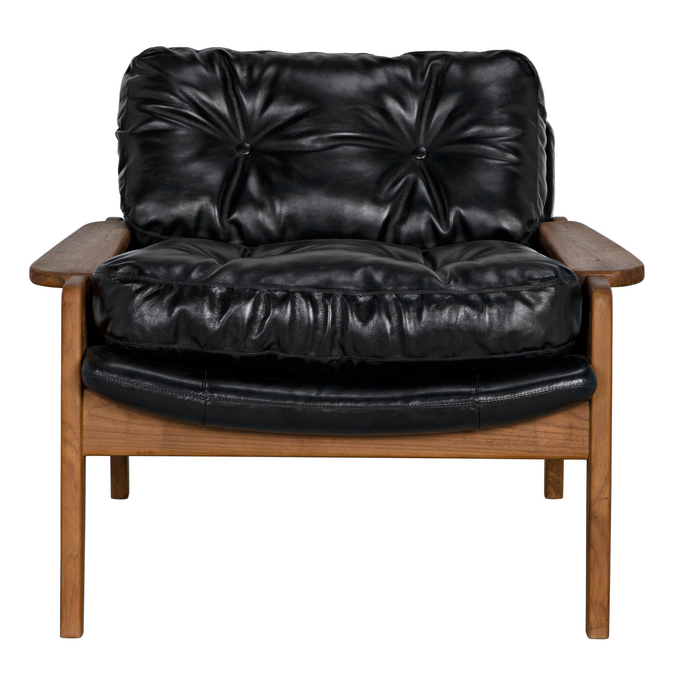 Noir, Dilon Chair with Leather