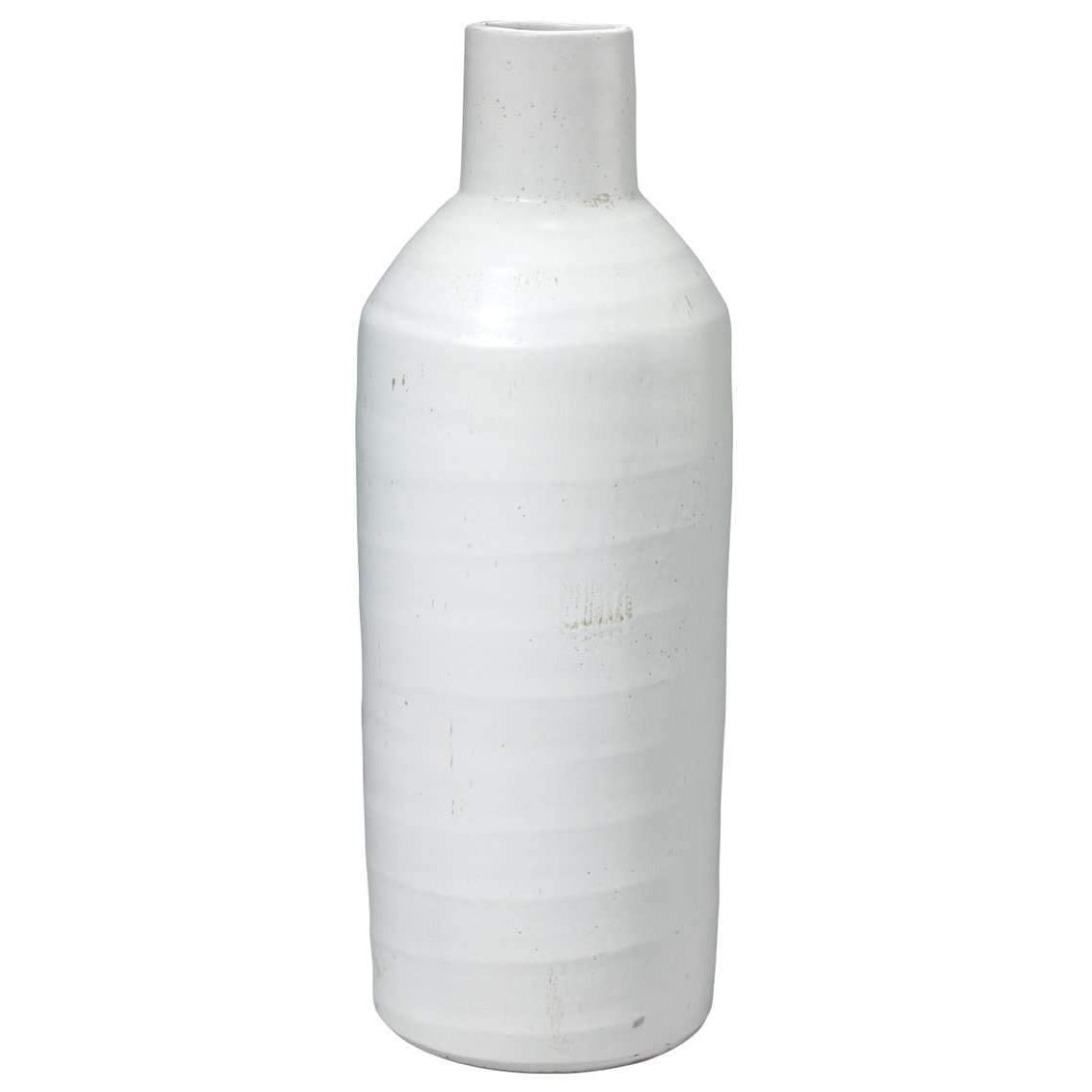 Jamie Young, Dimple Carafe in Matte White Ceramic