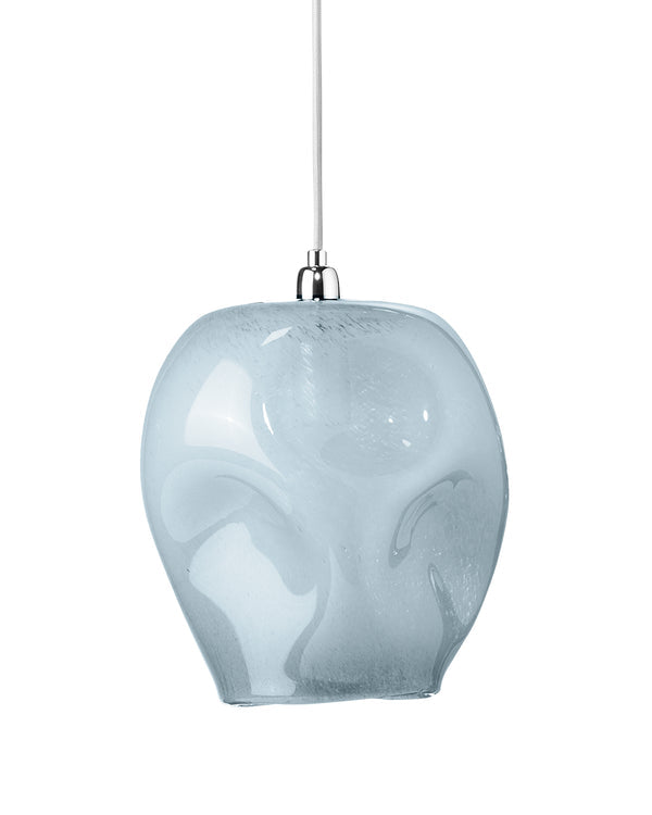 Jamie Young, Dimpled Glass Pendant Clear