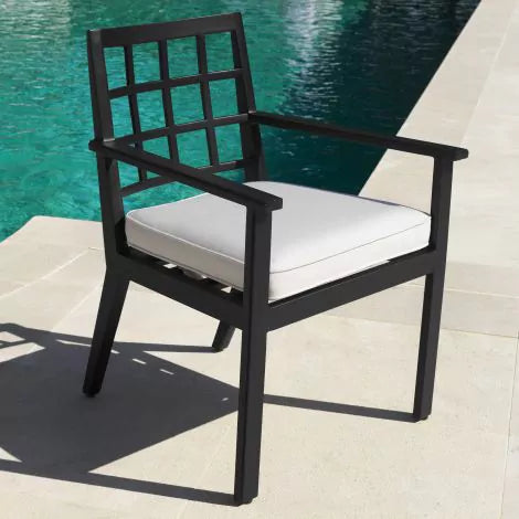 Eichholtz, Dining Chair Cap-Ferrat outdoor black