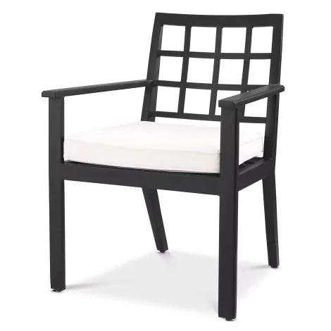 Eichholtz, Dining Chair Cap-Ferrat outdoor black