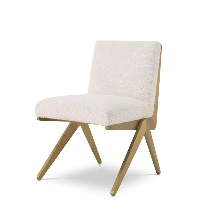 Eichholtz, Dining Chair Fico Boucle cream