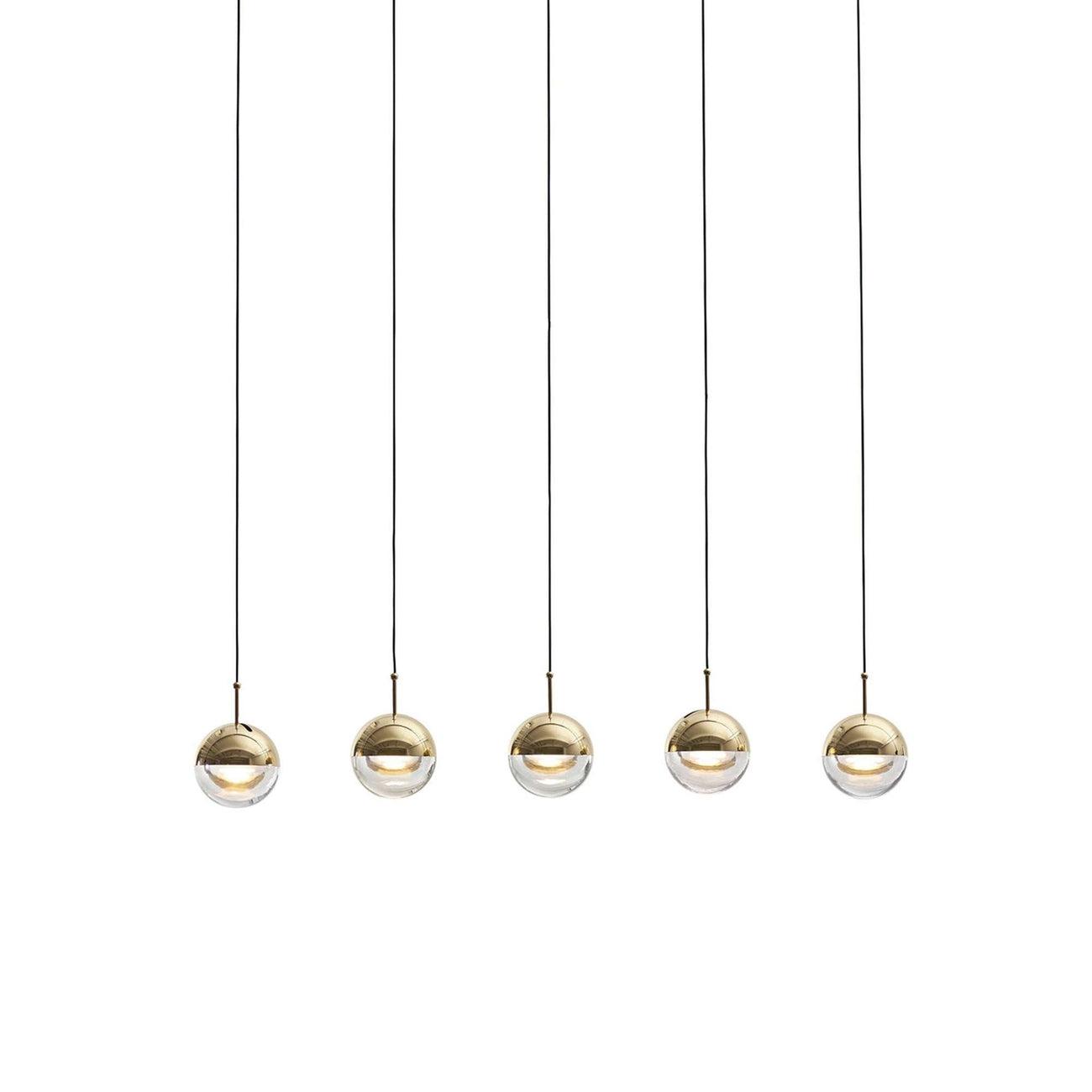 Seed Design, Dora Pendant 5 - Brass