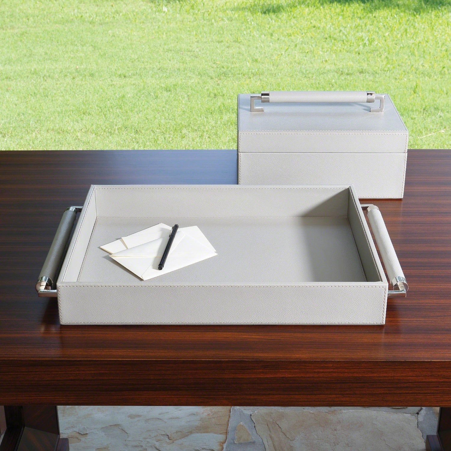 Global Views, Double Handle Serving Tray