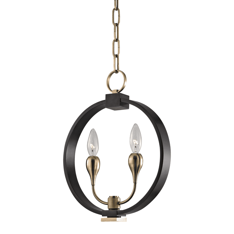 Hudson Valley, Dresden 2 Light Pendant