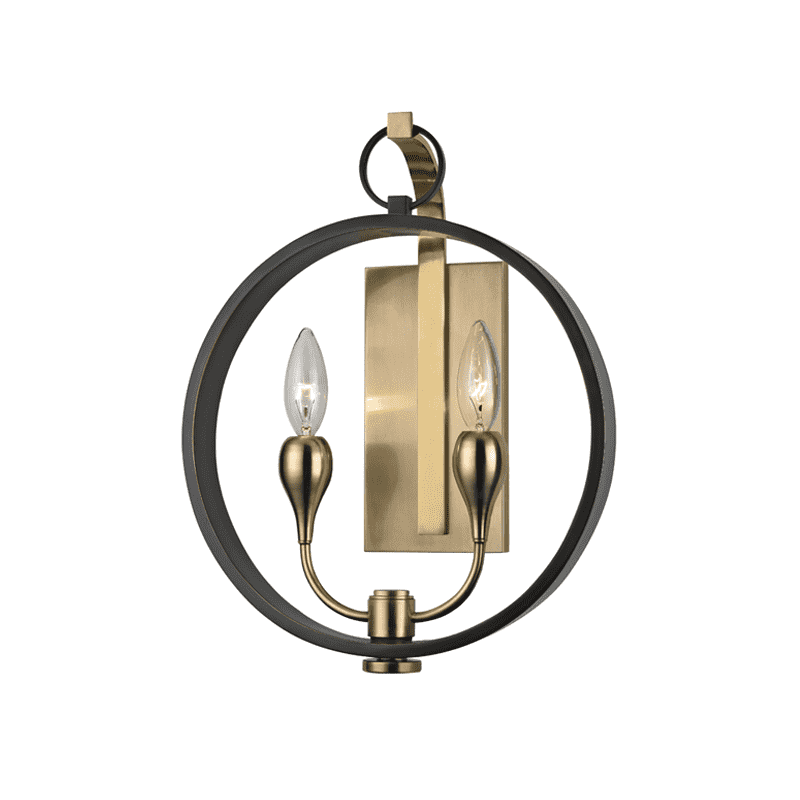 Hudson Valley, Dresden 2 Light Wall Sconce