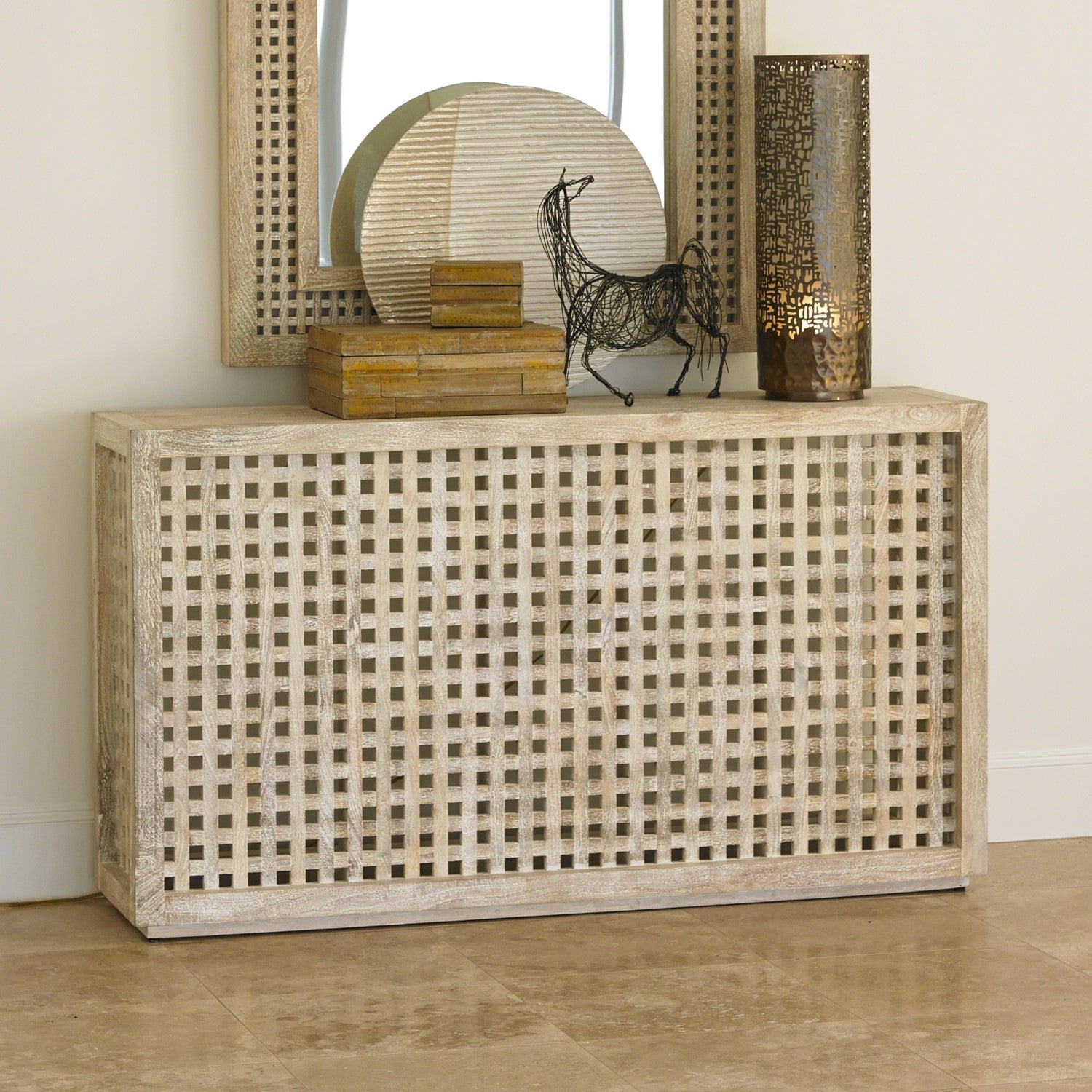 Global Views, Driftwood Lattice Console